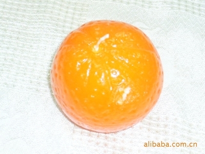 水果蜡烛·橘子香熏蜡烛 精美一个装，来自实力厂家的芬芳艺术